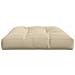 Cuscino per Pallet Beige 120x80x12 cm in Tessuto - Foto miniatura 2