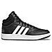 Scarpe Hoops 3.0 Mid Taglia 42 2/3 Codice Gw3020 Nero - Foto miniatura 1