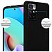 Custodia Compatibile Con Xiaomi Redmi 10 / Redmi Note 11 4g In Frost Nero - Coperchio Protettivo In Silicone Tpu Flessibile - Foto miniatura 3