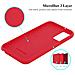 Cadorabo Custodia Compatibile Con Samsung Galaxy Note 20 In Liquid Rosso - Coperchio Protettivo In Silicone Tpu Flessibile - Foto miniatura 6