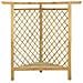 Pergola Angolare Con Panca 166x81x174 Cm Legno Pino Impregnato - Foto miniatura 3