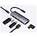 Equip 133482 replicatore di porte e docking station per notebook USB 3.2 Gen 1 (3.1 Gen 1) Type-C Argento - Foto miniatura 3