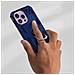 Cover Iphone 14 Pro Anti-urto Ibrida Anello Di Sostegno Funzione Supporto Blu - Foto miniatura 5