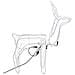 Figura Natale Renna Testa Mobile Bianco Freddo 76x42x87 cm - Foto miniatura 3