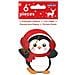 6 Etichette Regalo - Pinguini Glitterati - Foto miniatura 1