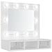 Mobile A Specchio Con Led Bianco 60x31,5x62 Cm - Foto miniatura 2
