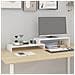 Supporto Monitor Bianco (52-101) x22x14 Cm Legno Massello Pino - Foto miniatura 1