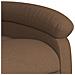 Poltrona Reclinabile In Tessuto Marrone - Foto miniatura 9