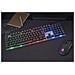 Combo Yttrium tastiera Mouse incluso Gaming USB AZERTY Francese Nero, Trasparente - Foto miniatura 3
