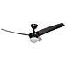 Ventilatore Da Soffitto Metallo Nero 36 Cm Jiboa - Foto miniatura 4