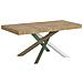 Tavolo Allungabile 90x140/244 Cm Volantis Premium Quercia Natura Telaio 4/a - Foto miniatura 1
