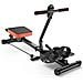 Vogatore Idraulico Domestico, Strumento Fitness Per Cardio E Allenamento Con Forza, 12 Livelli Di Resistenza, Display Lcd Per Allenamento A Casa, Carico Massimo 150 Kg - Foto miniatura 1
