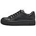 Ago Trainers Sneakers Sintetico E Tessile Scarpe Donna Nero Eu 36, 2-23717-41 098 - Foto miniatura 2