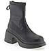 Black Elegant Closed Booties Stivaletti Pelle Scarpe Donna Nero Eu 35, 948010/07-01 - Foto miniatura 1