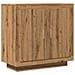 Credenza Rovere Artigianale 80x40x75 Cm In Legno Multistrato - Foto miniatura 2