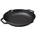 37574 Padella Per Paella In Ghisa Stagionata Induzione 33cm Per Fuoco, Barbecue, Forno Nero - Foto miniatura 1