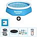 Piscina Fuori Terra - In Giro - 244x61 Cm - Blu - Include Accessori Coordinati Cb12 - Foto miniatura 1
