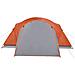 Tenda da Campeggio Crossvent 8 Persone Arancione Impermeabile - Foto miniatura 7