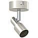 Faretto da soffitto 1 via regolabile Nichel spazzolato GU10 - Foto miniatura 1