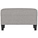 Panca Grigio chiaro 70x35x41 cm in Tessuto - Foto miniatura 3