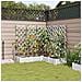 Fioriera da Giardino con Trellis 5 pcs Bianca 120x120x125.5 cm - Foto miniatura 3