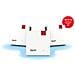 Mesh Set FRITZMESH SET 1600 3-PACK EDITION INTERNATIONAL Dual-band (2.4 GHz / 5 GHz) Wi-Fi 6 (802.11ax) Rosso, Bianco Interno - Foto miniatura 1