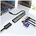 ASUC-7P027-GR replicatore di porte e docking station per laptop Cablato USB 3.2 Gen 1 (3.1 Gen 1) Type-C Grigio - Foto miniatura 7