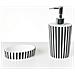Set Da 5 Accessori Per Il Bagno Lircay Nero /bianco - Foto miniatura 3