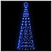 Albero di Natale a LED 200 LED Blu 182 cm - Foto miniatura 2