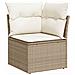 Set Divano da Giardino 8 pcs Beige e Crema 80 x 80 x 71 cm - Foto miniatura 7