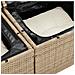 Set Divano da Giardino 8 pcs Beige e Crema 80 x 80 x 71 cm - Foto miniatura 9