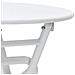 Tavolo da Giardino Bianco 50 x 50 x 72 cm Acciaio - Foto miniatura 9