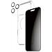 Pack Di Protezione 3-in-1 Per Iphone 17 Pro Max Modello Di Punta Privacy, Nero Transparente - Foto miniatura 1