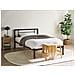 Letto Metallo Cusset 120 X 200 Cm Nero - Foto miniatura 1