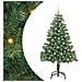 Albero di Natale con 300 LED con supporto Verde 180 cm PVC - Foto miniatura 1