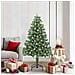 Albero di Natale con 300 LED con supporto Verde 180 cm PVC - Foto miniatura 2