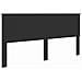 Testiera con testiera Rovere Nero 200 cm Legno multistrato - Foto miniatura 1