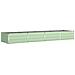 Fioriera Verde Pastello 195 x 100 x 45 cm Acciaio zincato - Foto miniatura 1