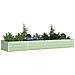 Fioriera Verde Pastello 195 x 100 x 45 cm Acciaio zincato - Foto miniatura 3