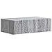 Tavolino da Parete Laterale Sonoma grigio 59 x 34,5 x 17 cm - Foto miniatura 1
