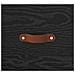 Cassettiera Rovere Nero 69,5 x 34 x 90 cm Legno ingegnerizzato - Foto miniatura 9