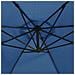 Ombrellone a Sbalzo con Palo e Luci a LED Azzurro 350 cm - Foto miniatura 9