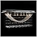 Lampada Da Soffitto Bianca Con Perline Cristalli Di Vetro 8 X G9 29 Cm - Foto miniatura 4