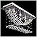 Lampada Da Soffitto Bianca Con Perline Cristalli Di Vetro 8 X G9 29 Cm - Foto miniatura 8