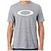 T-shirt Oakley O-bold Ellipse Grigio Heather Grigio (s, Grigio)  - Foto miniatura 3