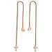 Mod. Cuore Croce Cristalli Rose Gold - Foto miniatura 1