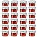 Vasi Per Marmellata In Vetro Coperchio Argento 24 Pz 110 Ml - Foto miniatura 1