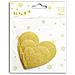 12 Cuori Con Glitter - Dorato - Foto miniatura 1