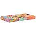 Cuscino Per Divani Pallet Multicolore In Tessuto Patchwork - Foto miniatura 3
