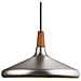 Lampadario A Sospensione E27, Argento, 0 X 0 X 27.0 Cm - Foto miniatura 1